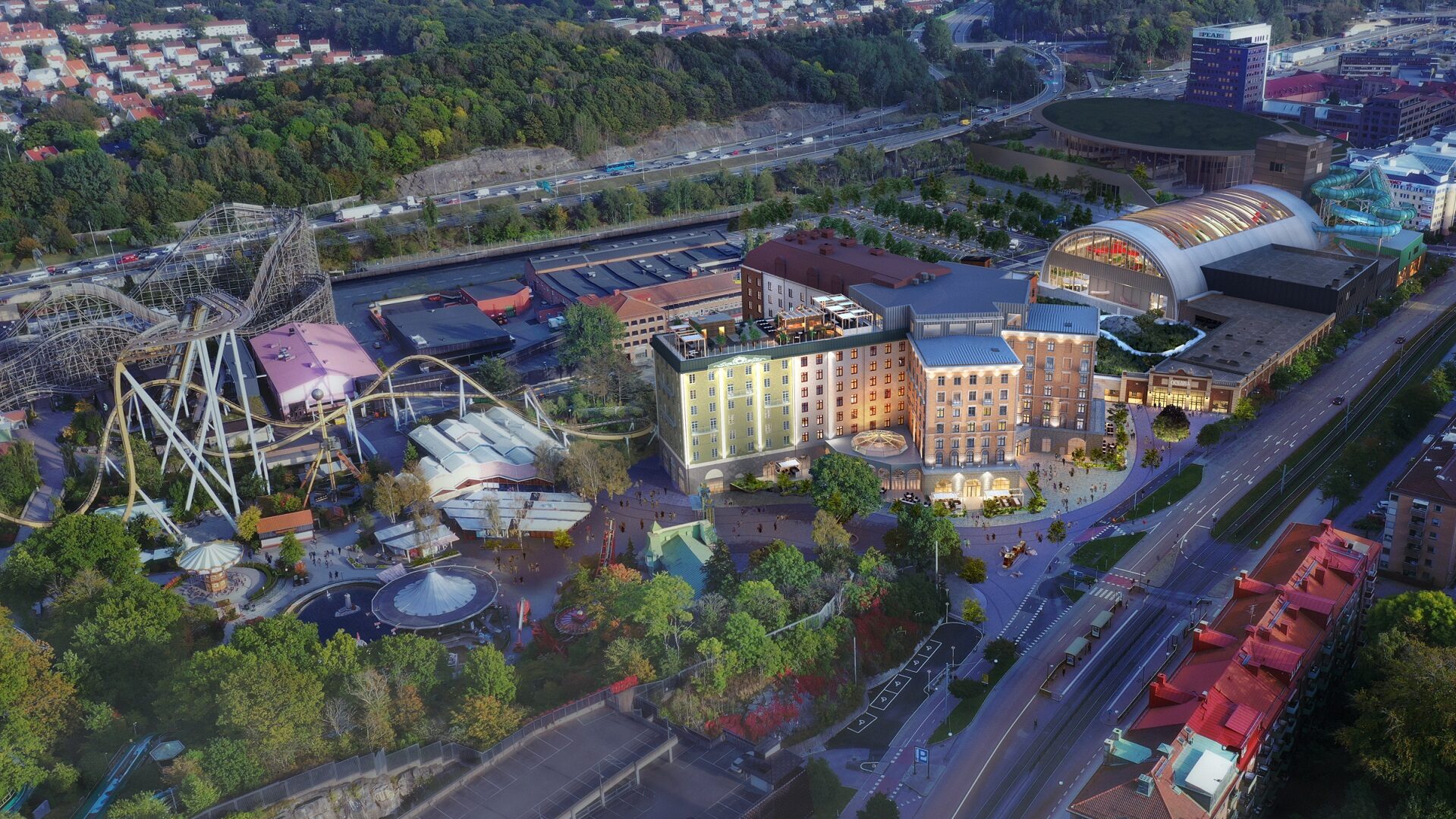 NCC – projekt Grand Curiosa Hotel